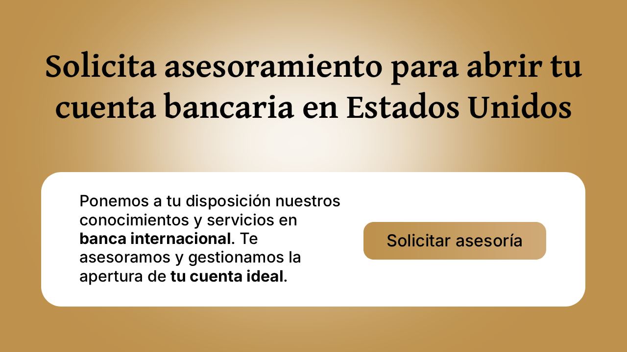 abrir cuenta bancaria en eeuu