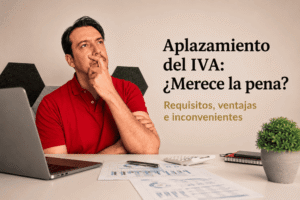 aplazar el iva requisitos plazos intereses