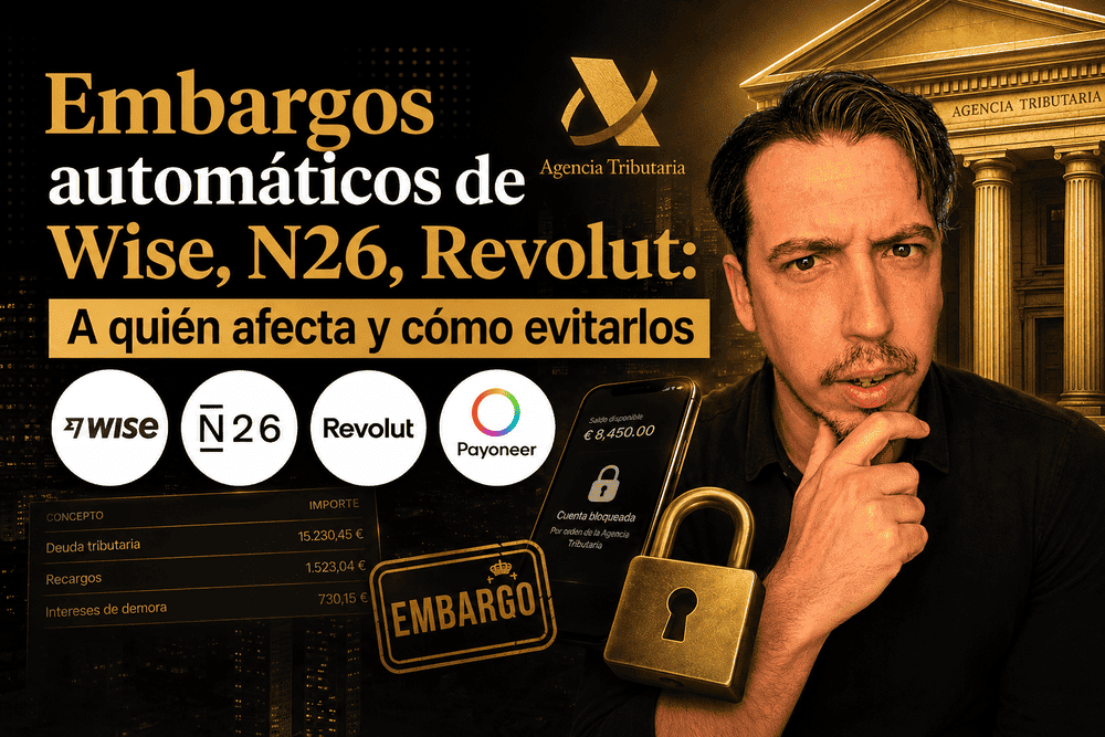 embargos de hacienda a cuentas en neobancos y fintechs