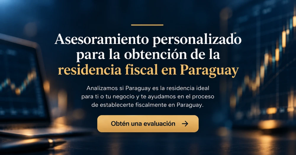 residencia fiscal en paraguay para traders